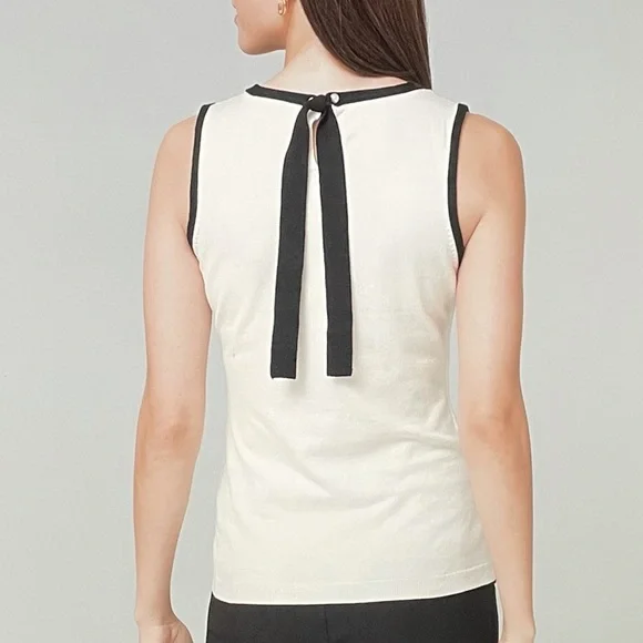 NWT WHBM Tie Back Sweater Tank XX Small - Picture 3 of 16